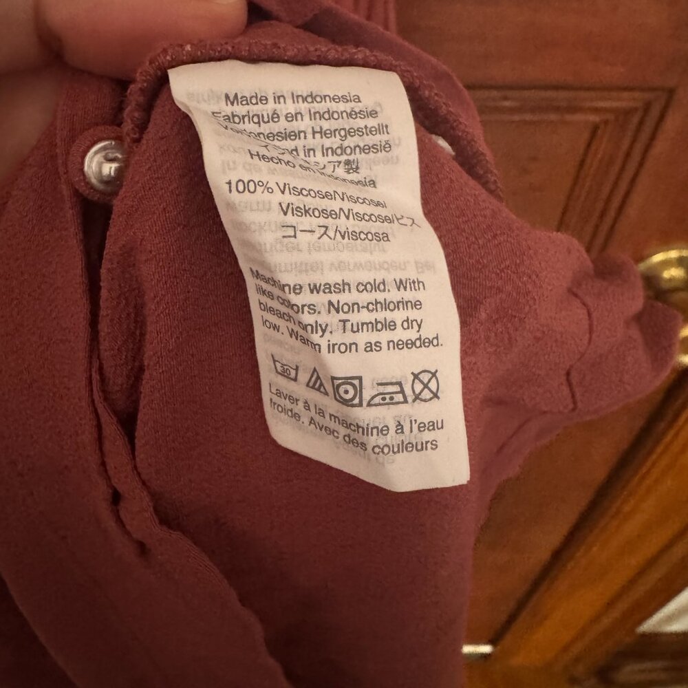 Heather Button-Front Dress - Picture 5 of 5